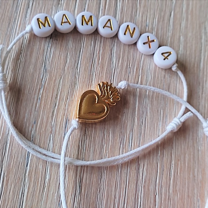 Bracelet Coeur ardent