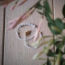 Bracelet Coeur ardent